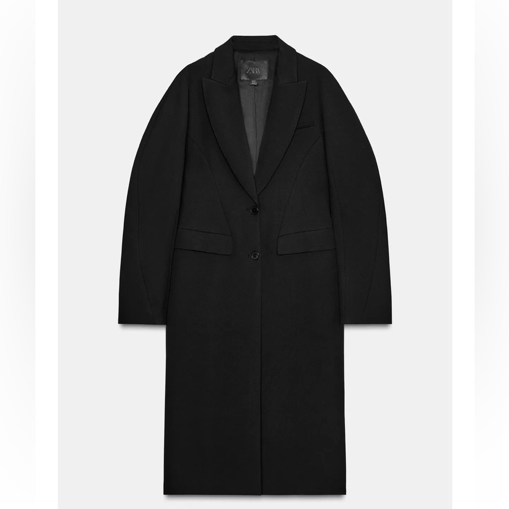 VIRAL NEW ZARA LUXURY COLLECTION FITTED COAT SIZE M
🚨 FINAL PRICE NO DISCOUNT - Picture 14 of 15